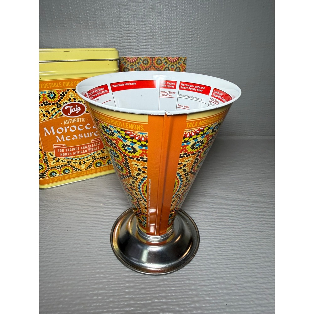 Tala Authentic Moroccan Measure and Storage Tin Set Made in England Kitchenware - Picture 3 of 13